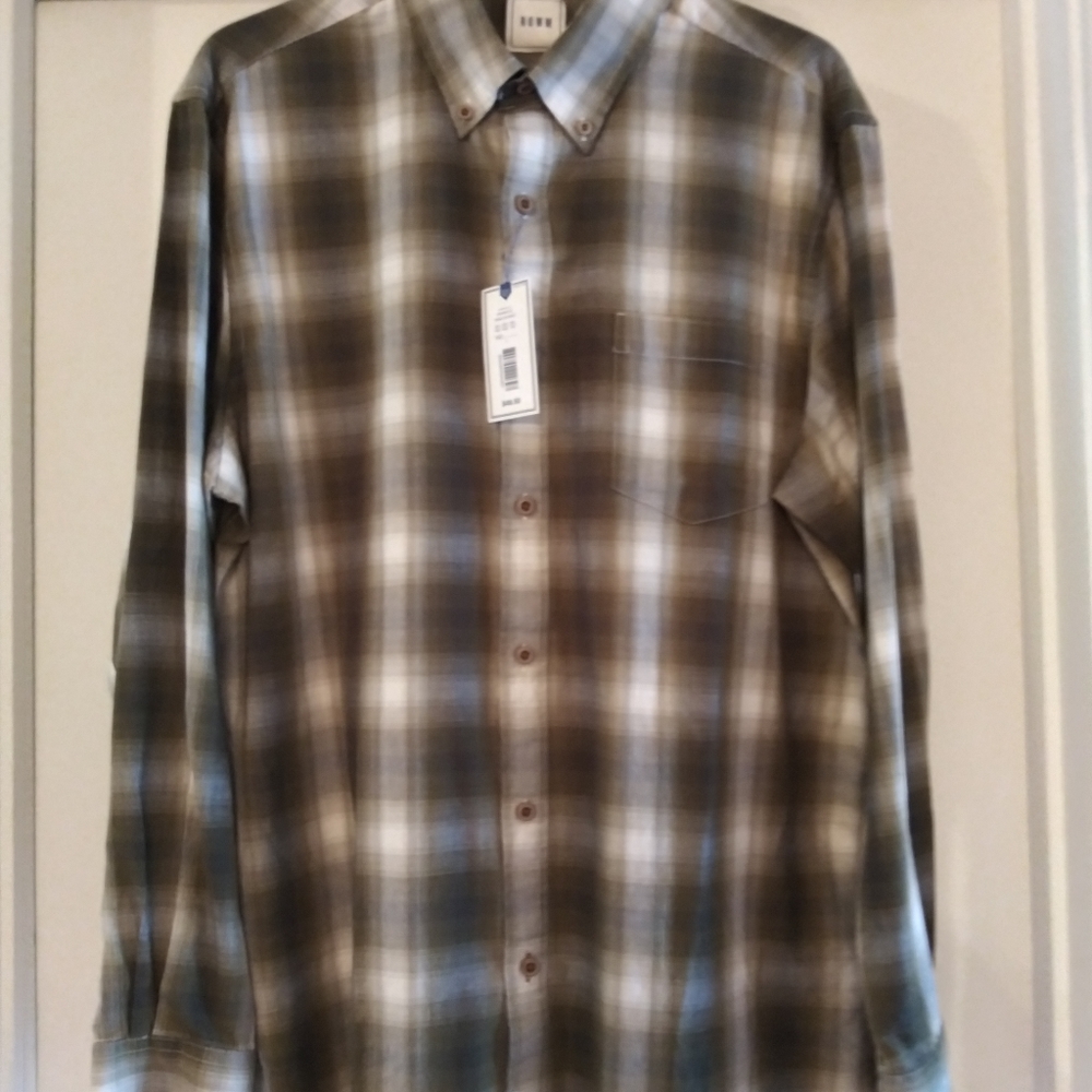 Rowm Casual Long Sleeve Button down shirt